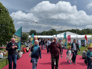 Video: A walk through Hay Festival
