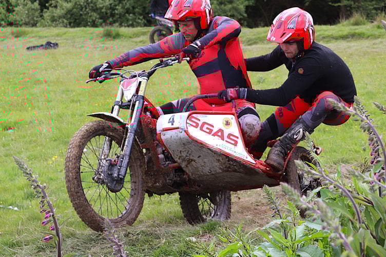 Paul Randall and Harry Martin, who came third in round 5 in the Clubman class