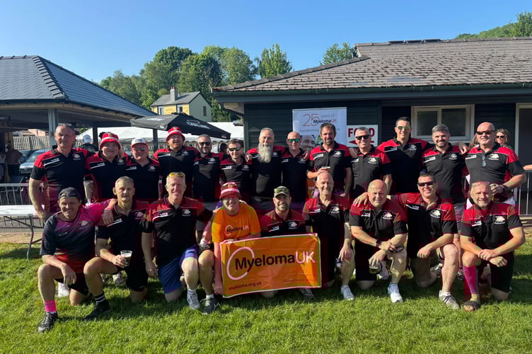 The Brecon Baa-Baas veterans team