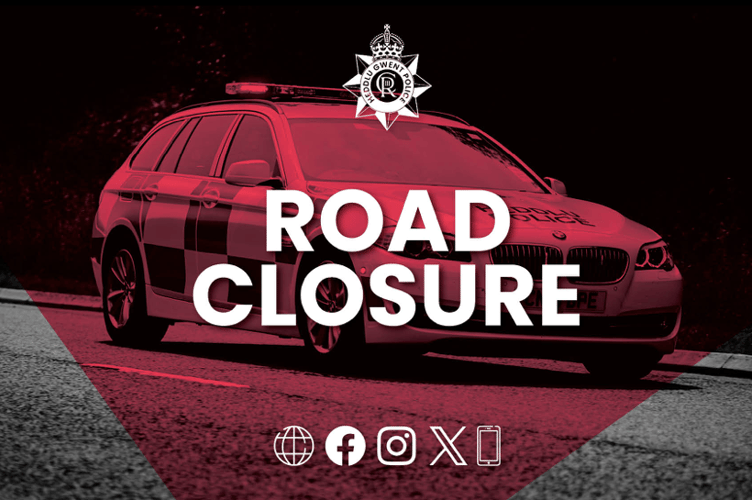 Gwent Police Road closure