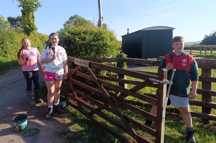Brecknock YFC Rally prep 4