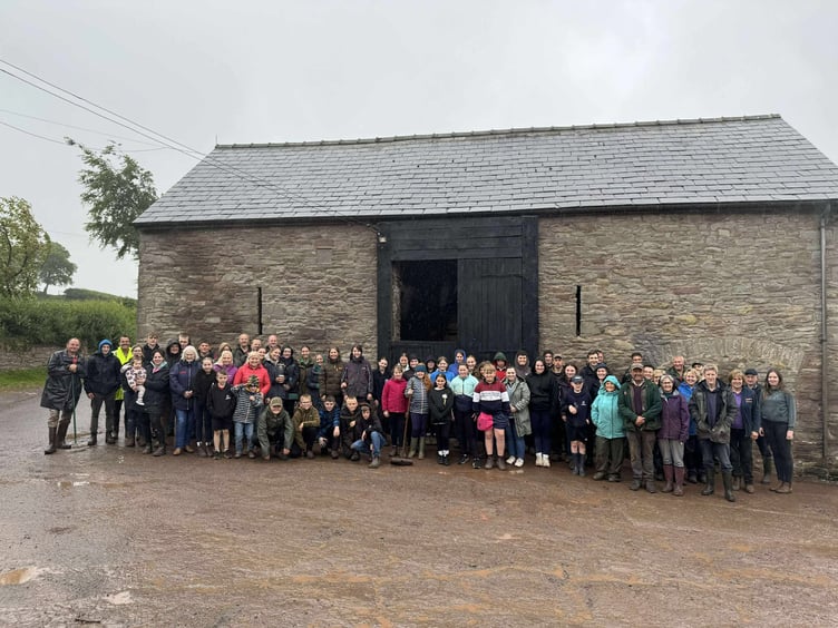 Brecknock YFC Rally prep 1