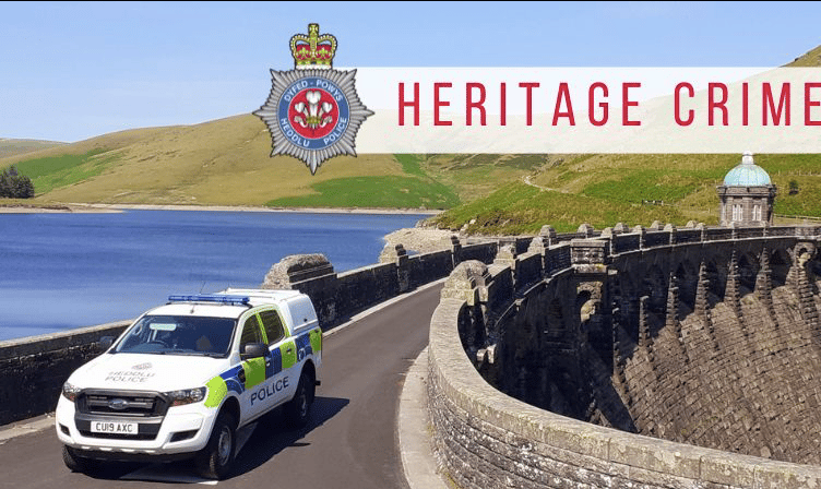 Heritage Crime stock photo