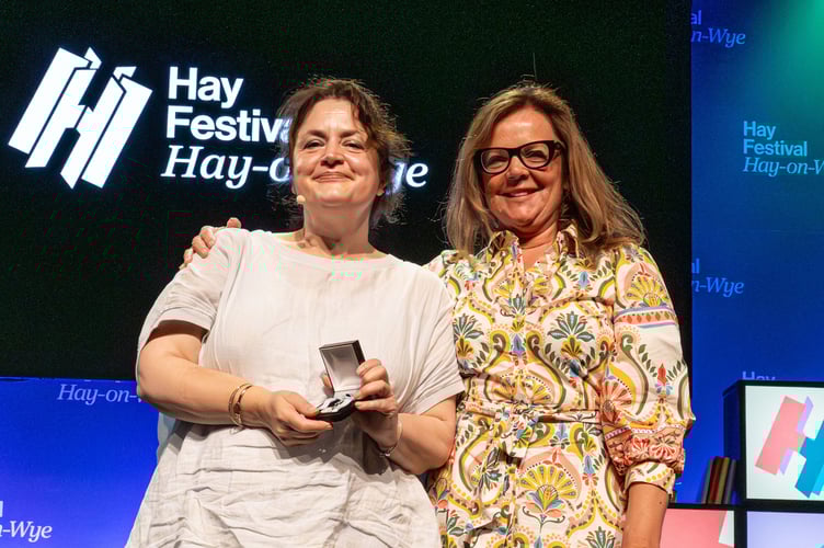Event 94 Ruth Jones Medal credit Adam Tatton-Reid and Hay Festival-4