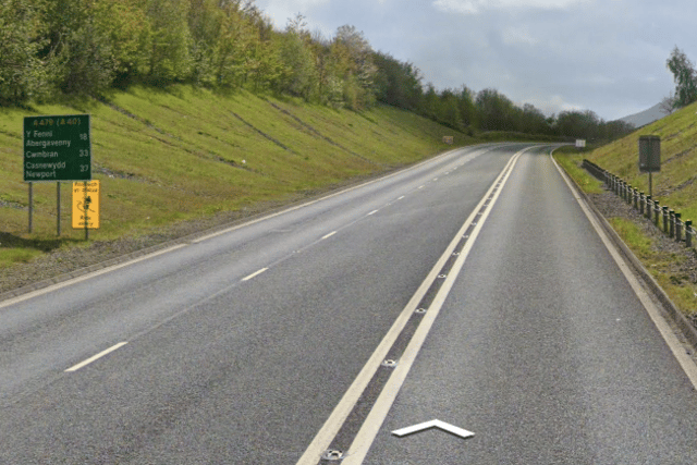 A479 from Talgarth to Cwmdu to be closed next week