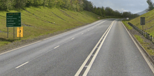 A479 from Talgarth to Cwmdu to be closed next week