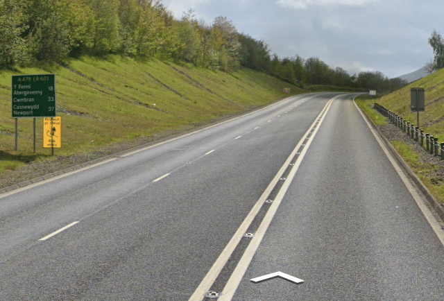 A479 from Talgarth to Cwmdu to be closed next week