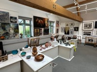 Hundreds of artworks on display after Crickhowell Open Studios Weekend