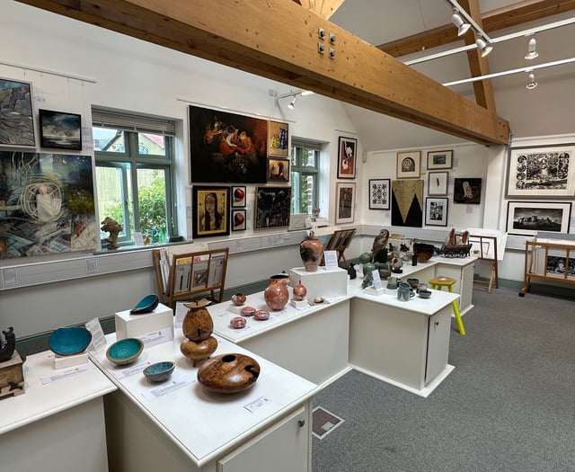 Hundreds of artworks on display after Crickhowell Open Studios Weekend
