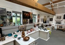 Hundreds of artworks on display after Crickhowell Open Studios Weekend