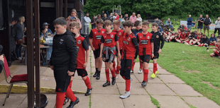 Talgarth Town FC Juniors celebrate end of season awards