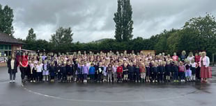 Llanfaes school celebrates glowing Estyn report