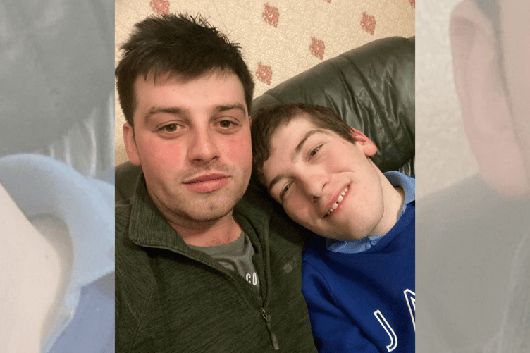 Will Davies is running the Man v Horse race in support of his brother Johnny, who received care from Hope House throughout his childhood