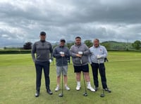 Golfers tee off at Cradoc in busy week
