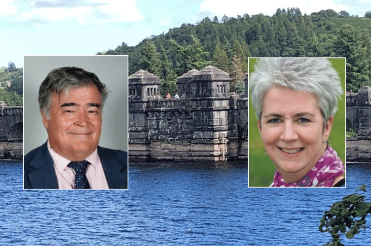Vyrnwy Reservoir Dam / Jane Thomas - Director of Corporate Service / Cllr Gareth E Jones.