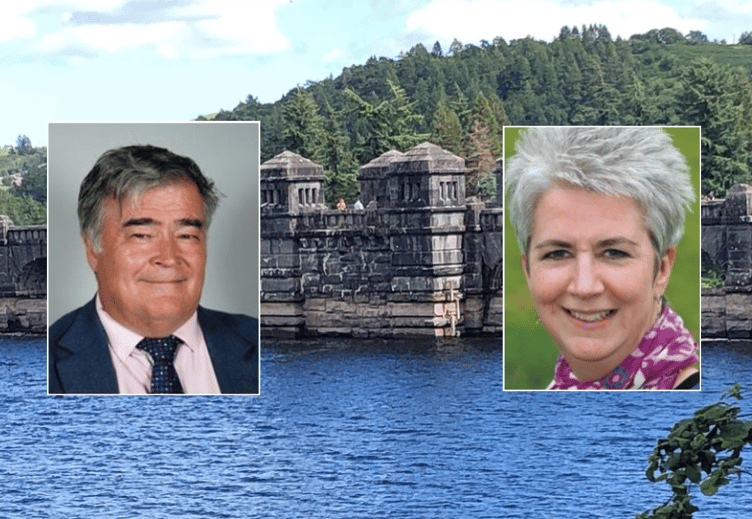 Vyrnwy Reservoir Dam / Jane Thomas - Director of Corporate Service / Cllr Gareth E Jones.