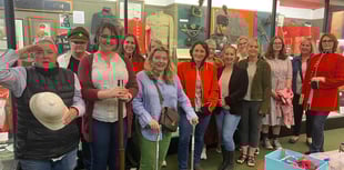 Aberhonddu Angels WI enjoy a night at the museum
