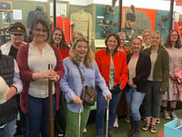 Aberhonddu Angels WI enjoy a night at the museum