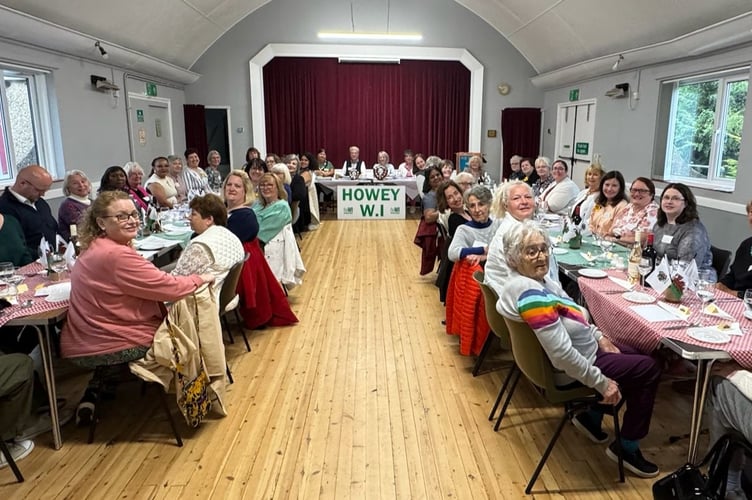 Members of Howey WI with visiting delegates from Illinois Women in Leadership (IWIL)