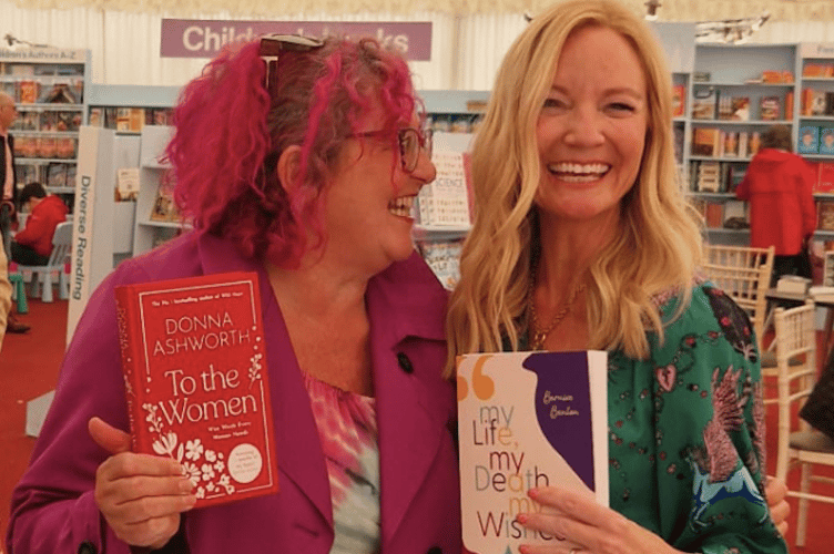 Berni Benton and Donna Ashworth