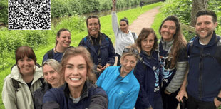 Home care company team up with DMIP for 16-mile walk