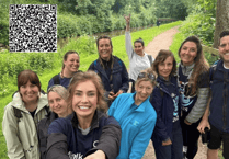 Home care company team up with Dementia Matters in Powys for 16-mile awareness walk