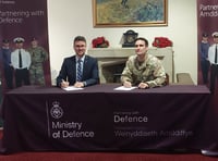 Powys pays tribute ahead of Armed Forces Day