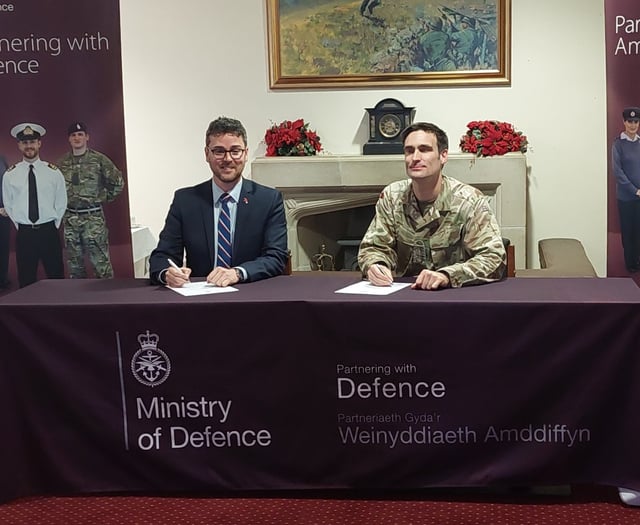 Powys pays tribute ahead of Armed Forces Day
