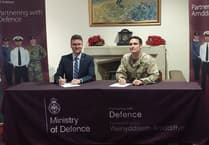 Powys pays tribute ahead of Armed Forces Day