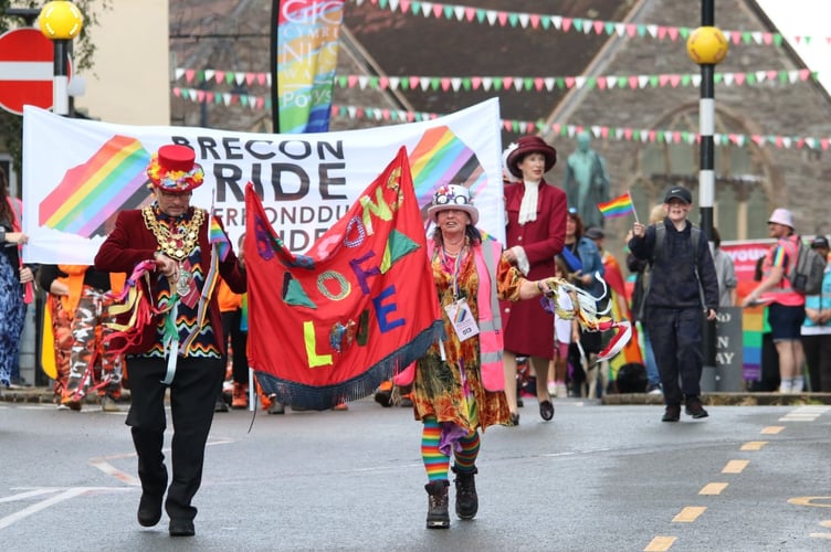 Last year's Brecon Pride
