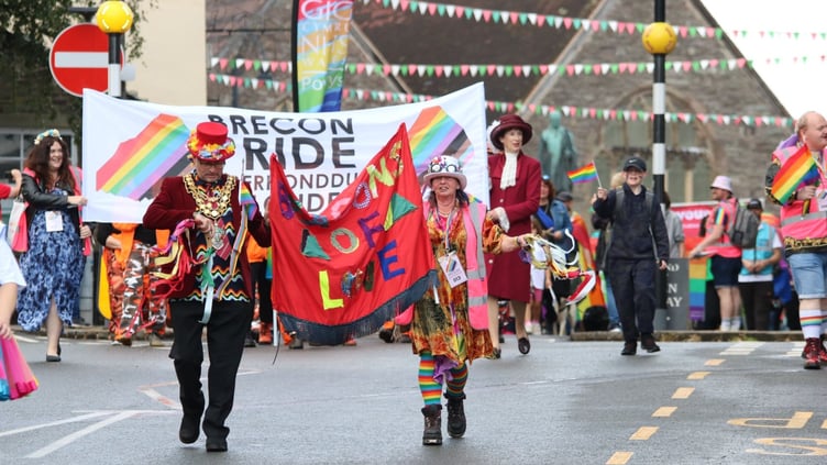 Last year's Brecon Pride