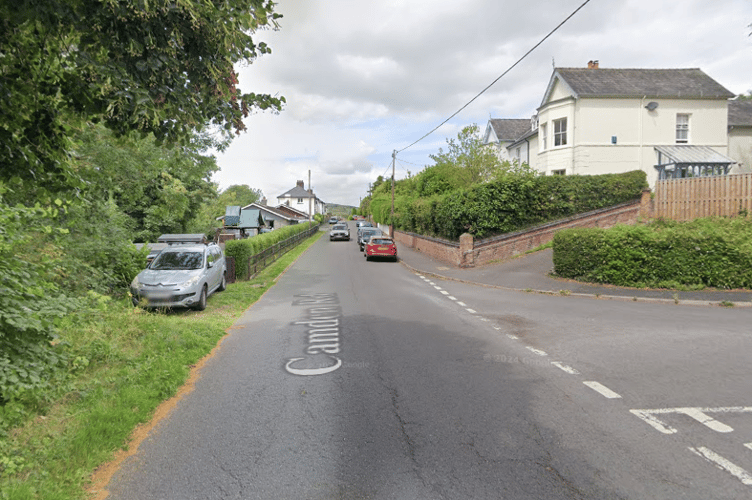 Camden Road, Brecon - the town’s highest-priced street for average home sales over the past five years