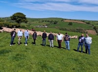 Italian food experts visits Merthyr Cynog farm and Crickhowell hotel