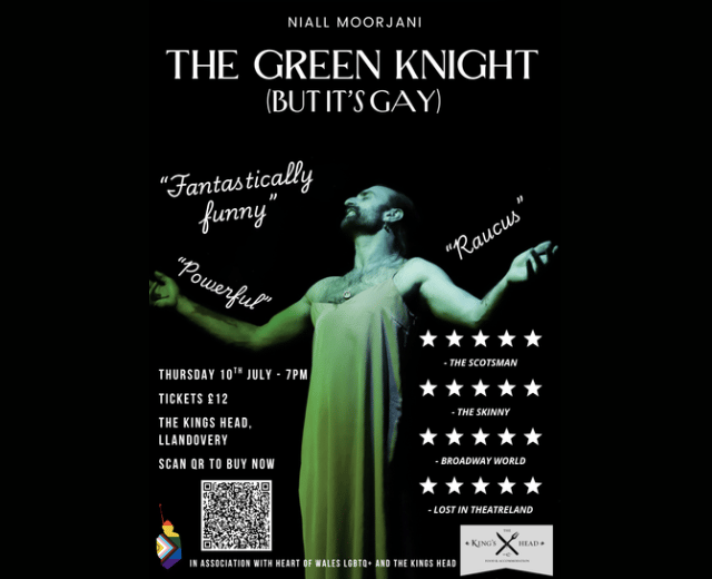 Fringe-bound star brings hit show to Llandovery