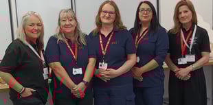 Hay-on-Wye staff raise £7,800 for Wales Air Ambulance