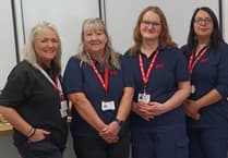 Hay-on-Wye staff raise £7,800 for Wales Air Ambulance