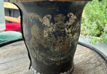 HMS Victory fire bucket discovered at charity antiques event