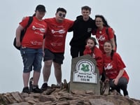 Edee, 12, climbs Pen y Fan in memory of father