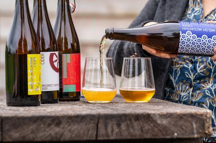 Welsh Mountain Cider tours and tastings.