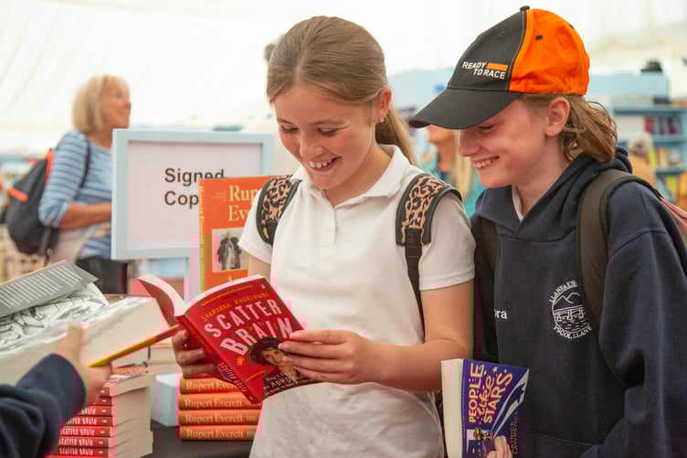 Bookshop with children - Hay Festival