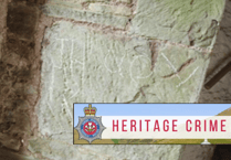 Graffiti at Bronllys Castle sparks police investigation