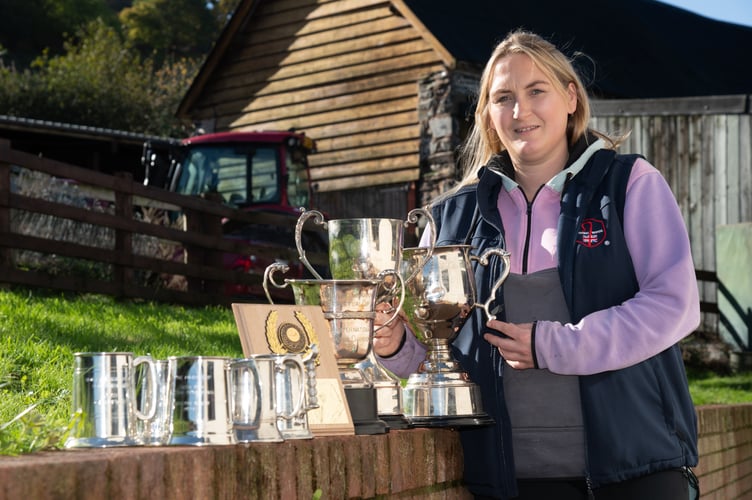 Ffion and Richard continue to make their mark in shearing and wool handling, both at home and on the global stage