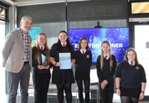 Gwernyfed High School wins big at climate awards