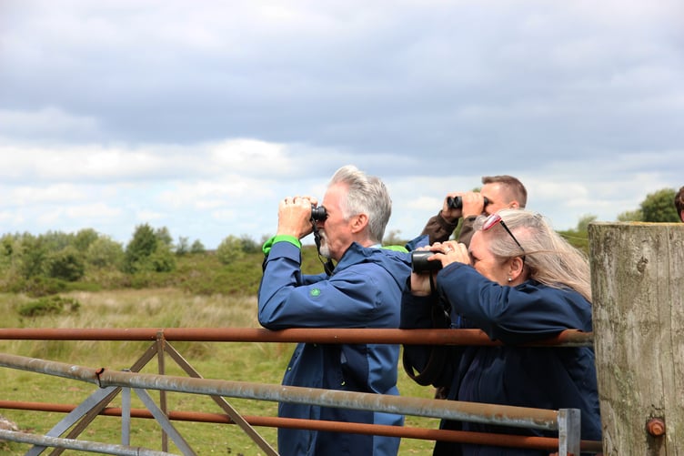 Deputy First Minister Huw Irranca-Davies met with conservationists in Bannau Brycheiniog to see efforts to protect the endangered curlew