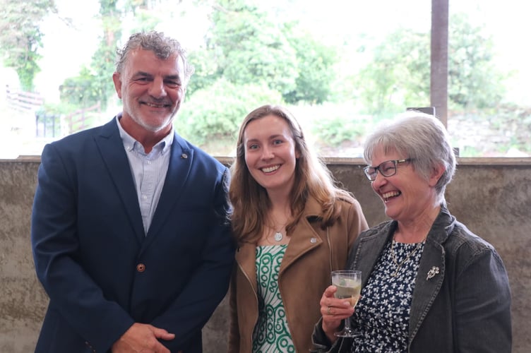 Fun and laughs were in full swing at the Sennybridge YFC fundraising dinner
