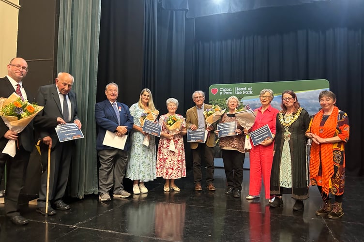 Recipients of the Judges’ Commendation Awards gathered for a group photo