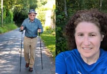 Glasbury Arts duo take on 200-mile and marathon challenge
