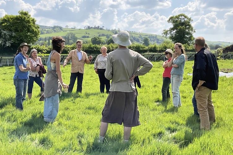 Could Powys land be used in the future to grow more fruit and vegetables using agroecology on a commercial scale? 