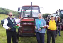 Nantmel Tractor run pays tribute and raises funds for charity