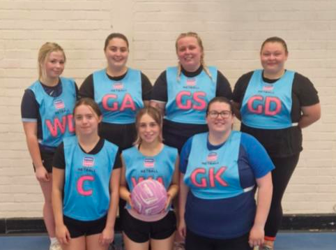 The netball team secured third place at Wales YFC Sports Day
